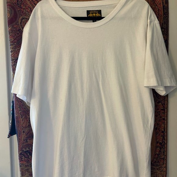 BRAVE white tee - Picture 1 of 1